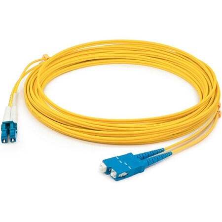 Add-On This Is A 3M Lc (Male) To Angled Sc (Male) Yellow Duplex Riser-Rated ADD-ASC-LC-3M9SMF